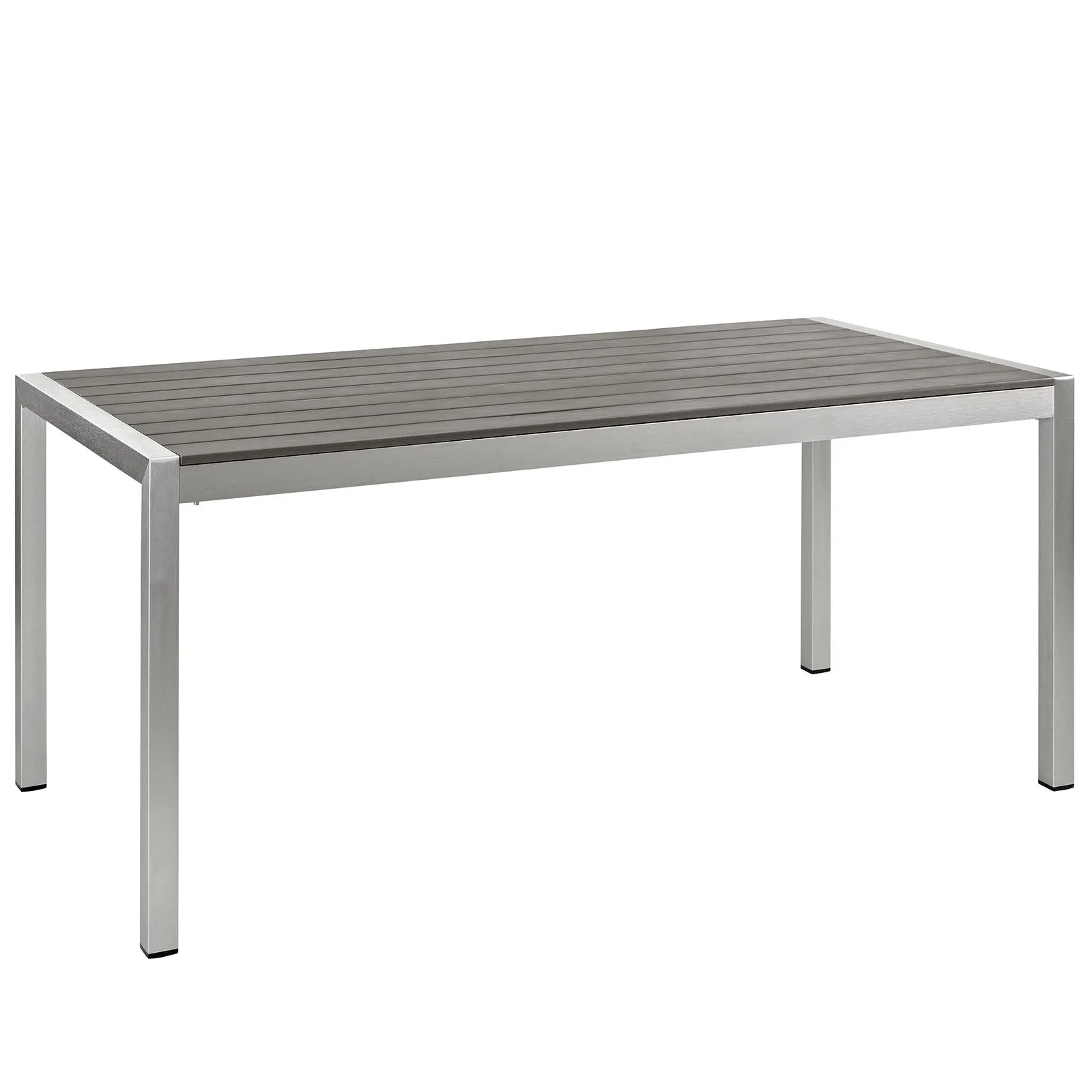 Shore Outdoor Patio Aluminum Dining Table by Modway