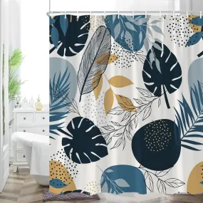 Shower Curtain multi Flower for Bathroom new design