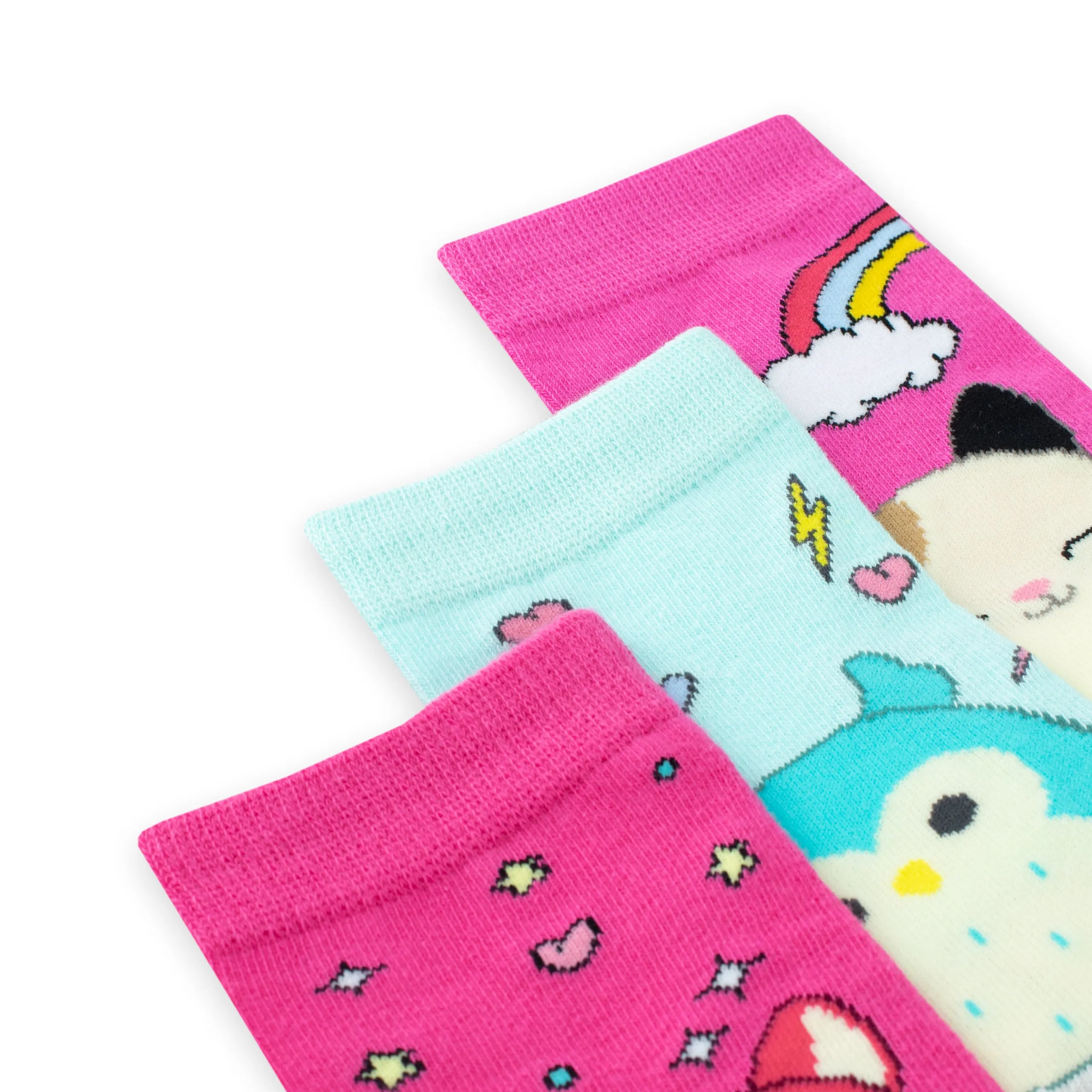 Squishmallows Socks 3 Pack