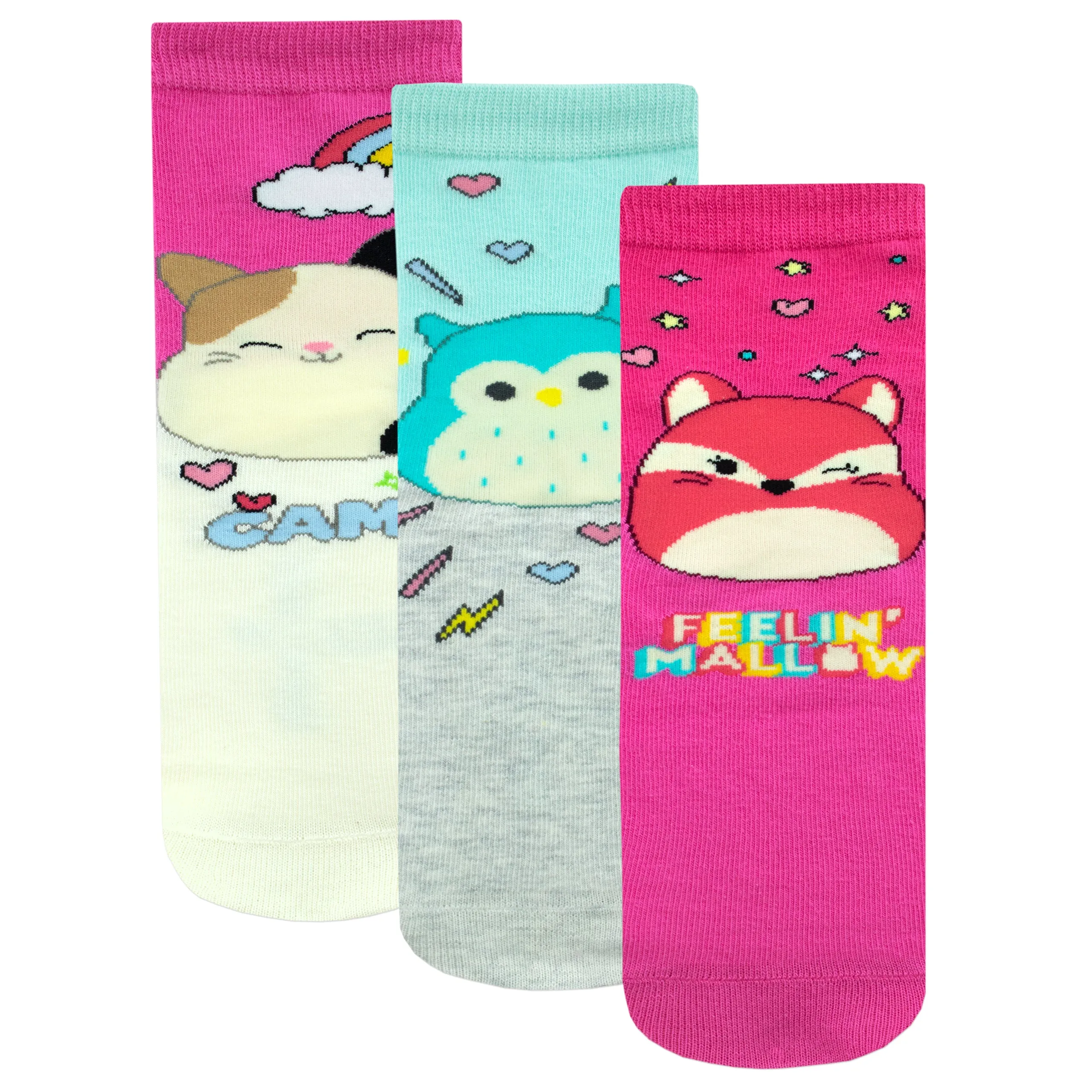 Squishmallows Socks 3 Pack