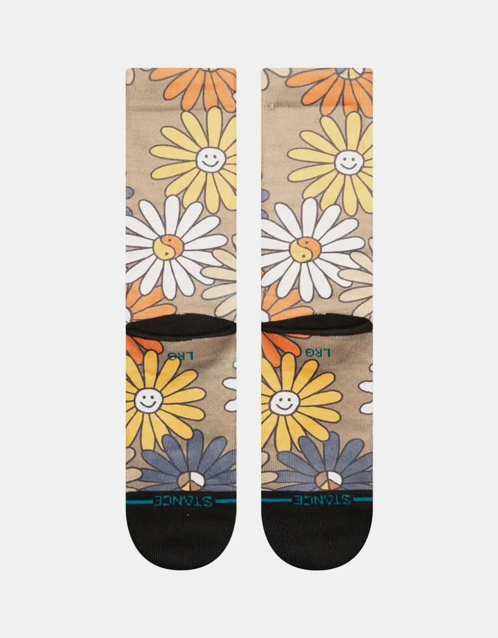 Stance Trippy Fields Crew Socks  - Multi