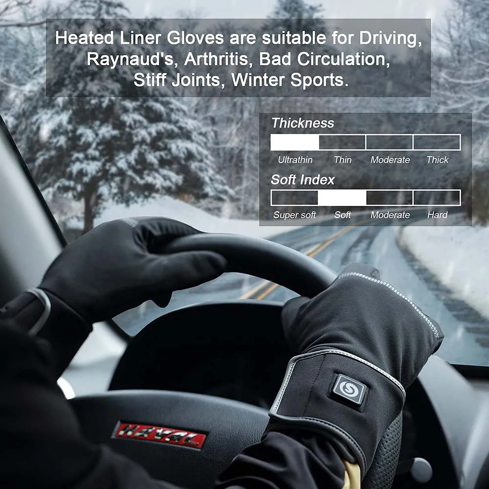 Warming Gloves - Battery Heated for Outdoor Use