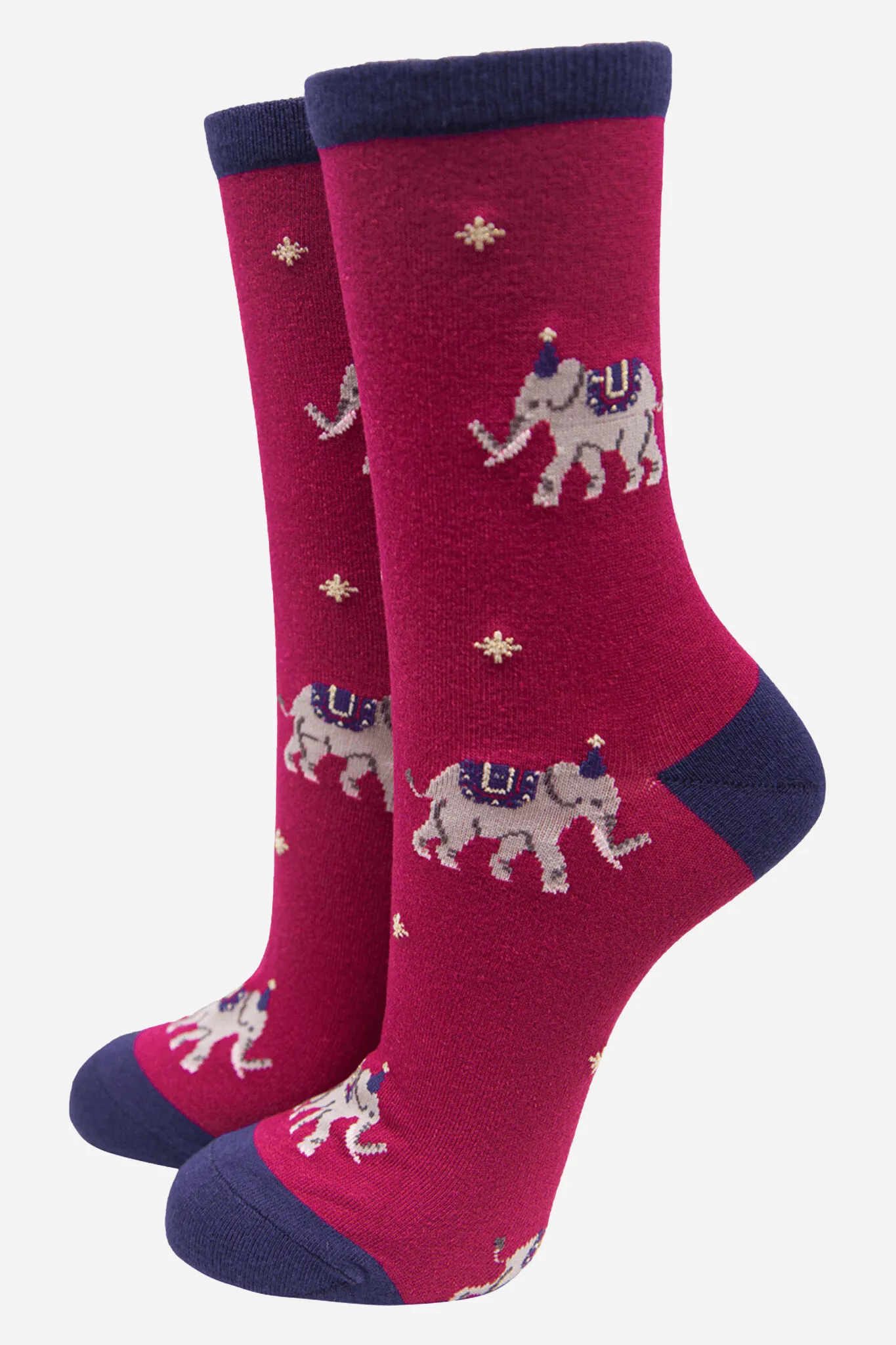 Women's Party Animals Bamboo Socks Gift Set Box